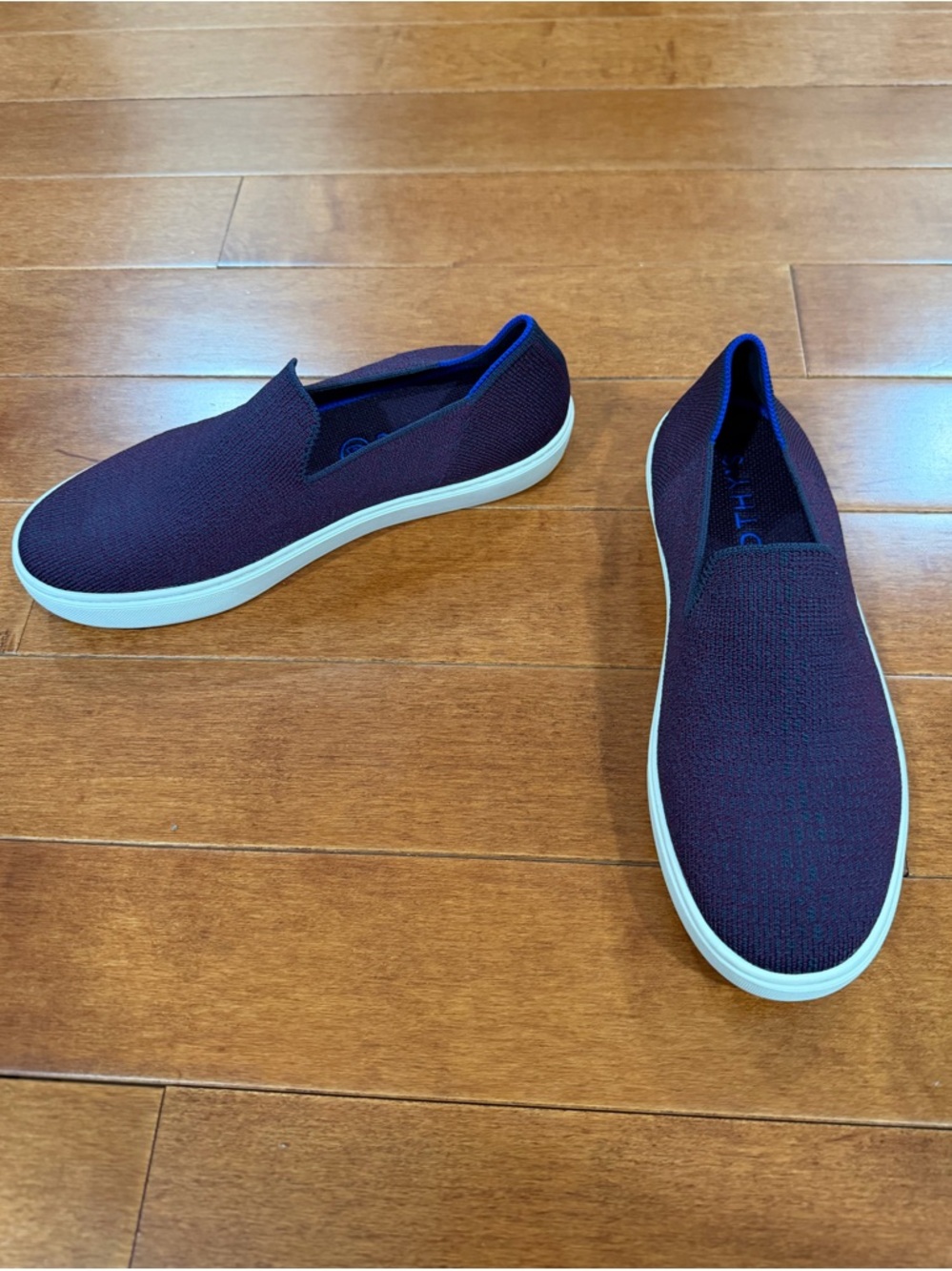 Rothy’s Fig Python The Original Slip On Sneakers Shoes Sz. 7.5
